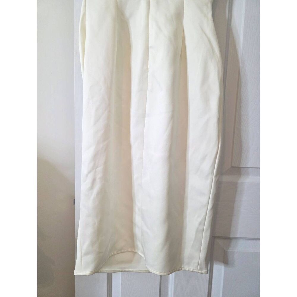 House of CB Anja Satin Corset Midi Dress L $285 - Picture 10 of 12
